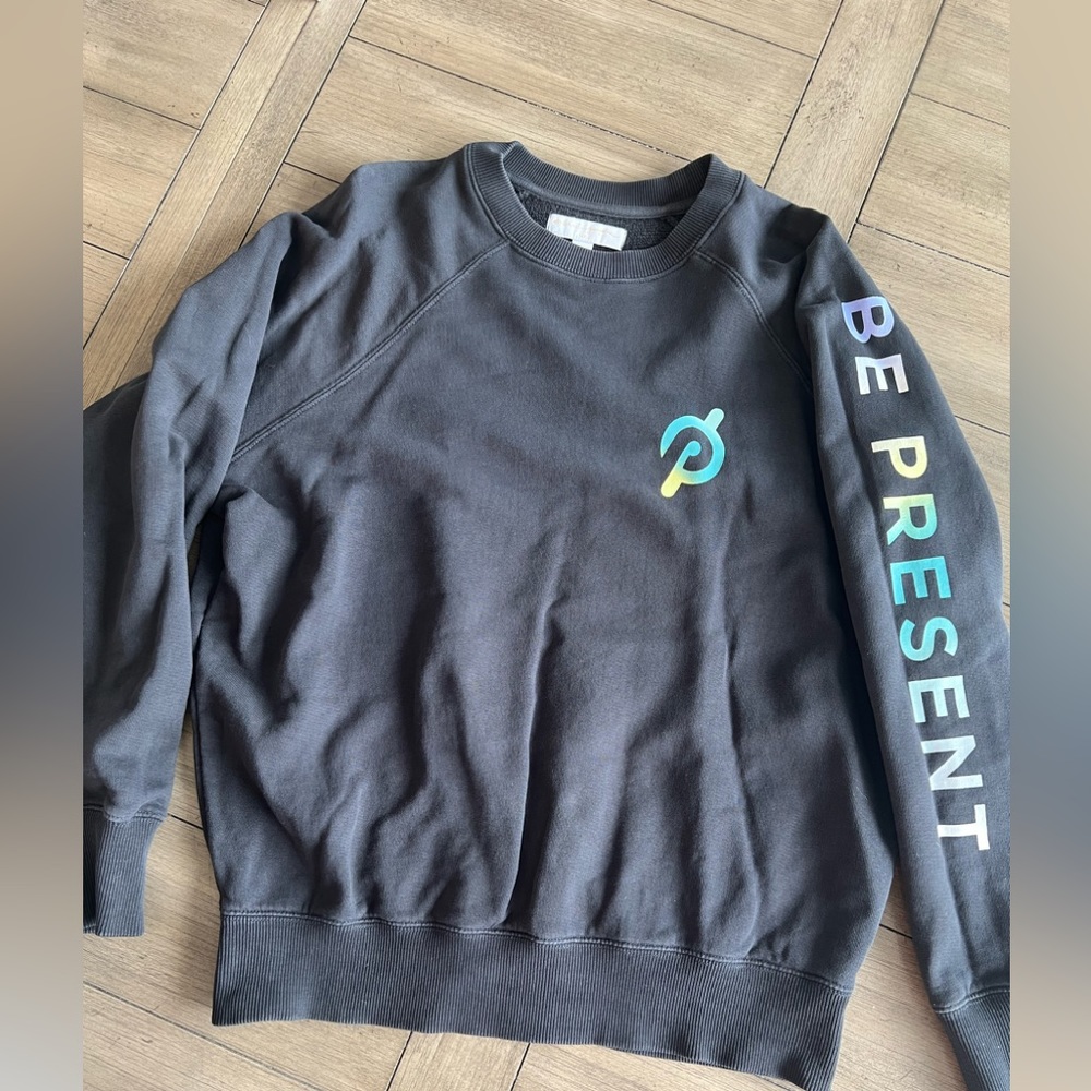 Peloton x Spiritual Gangster Be Present sweatshirt